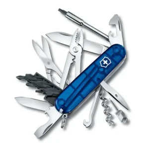 Navaja Cibertool en Azul Transparente Victorinox