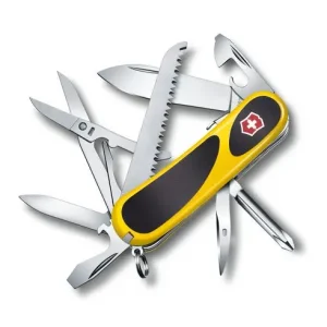 Navaja Evogrip S18 Amarillo con Negro Victorinox