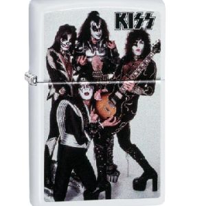 Encendedor Kiss Blanco Mate Zippo