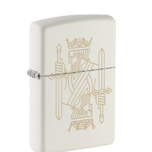 Encendedor Naipe Blanco Zippo