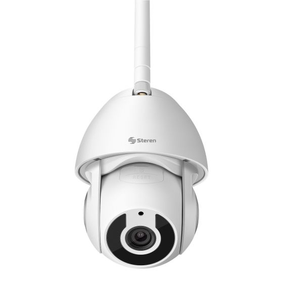 camara-de-seguridad-wi-fi-ethernet-3-mpx-robotizada-con-seguidor-de-movimiento-para-exterior Cámara Wifi 1080 para Exterior Steren