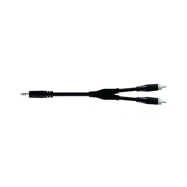 Extensión Plug 3.5mm a 2 RCA x 3 Metros Proel