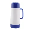 Termo Blanco, Tapa de Colores 1 Litro Universal - Image 2