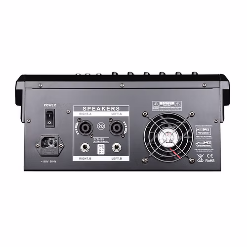 67b75f_827629492cb44a8ab95475194be79c43~mv2 Amplificador Mezclador 6 XLR 280W Pro Dj - Image 2