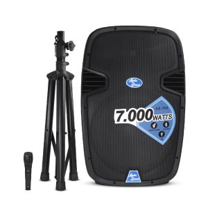 Cabina Activa 15" 7.000W con Bluetooth  Audio Sound