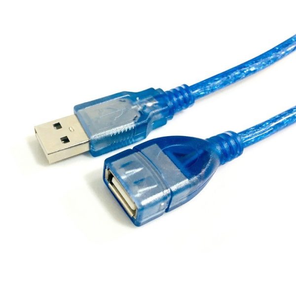Extension USB Macho - Hembra 30 Centimetros