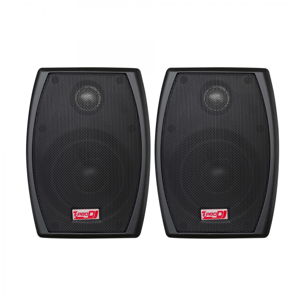 Pareja de Cabinas Ambientales 6.5" 45W Pro Dj Pareja De Parlantes Para Sonido Ambiental Prodj P287bk T Par 1 1024x1024