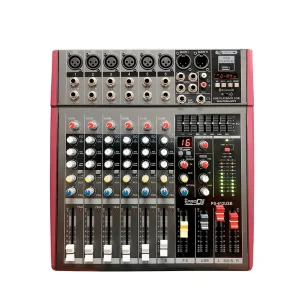 Mezclador Activo de 6 Entradas 560W Pro Dj