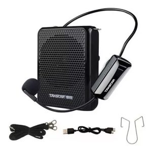 Micrófono Inalámbrico con Amplificador Recargable Takstar