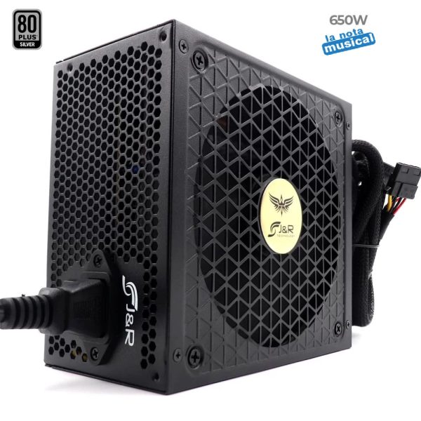 Fuente de Poder Exclusiva Gamer Gold 650W J&R
