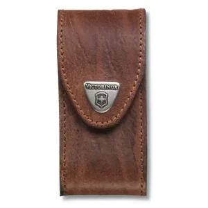 Estuche Café en Cuero para Navaja Victorinox VI.4.0545