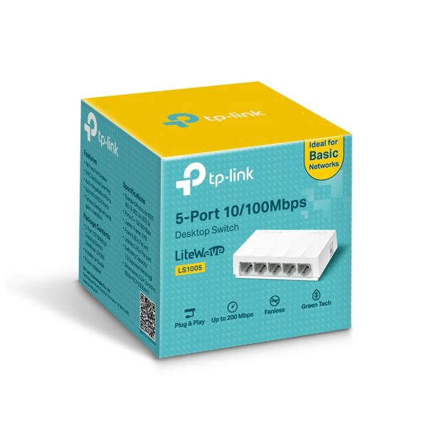 Switche de Red 5 Puertos 10/100 Tp-Link