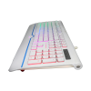Teclado Retroiluminado Multimedia White Space J&R - Image 3