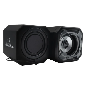 Parlante USB Premium Cristal Sound Quad J&R