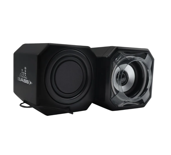 Parlante USB Premium Cristal Sound Quad J&R