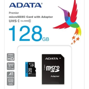 Memoria Micro SD 128 Gb Clase 10 Adata