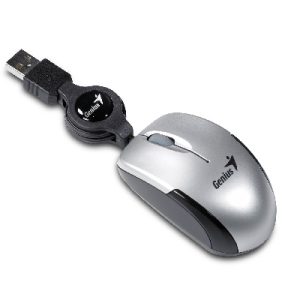 Mouse USB Gris Micro Traveler Genius