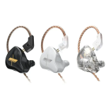 Audífonos Transparentes Bass Monitor Earbuds sin Micrófono