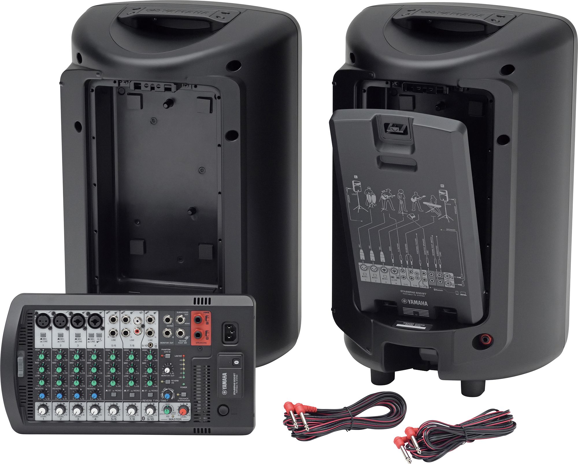 Sistema portátil de audio profesional Yamaha 400W - Image 6