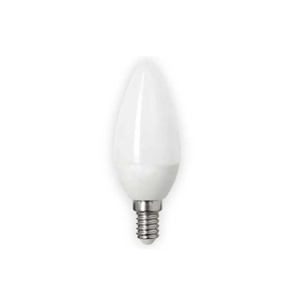 Bombillo Led Vela 5W 3000K E-14