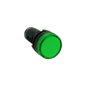 Piloto Electrónico 16mm Verde 110V
