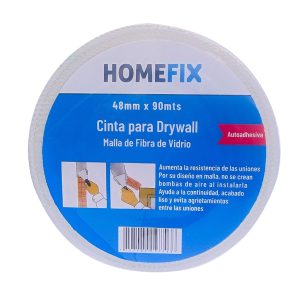 Cinta Malla Fibra de Vidrio 48mm x 90 Mts