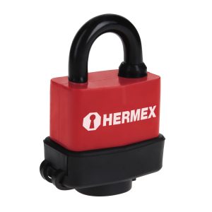 Candado Hermex 40mm Laminado Recubierto Plástico Blister