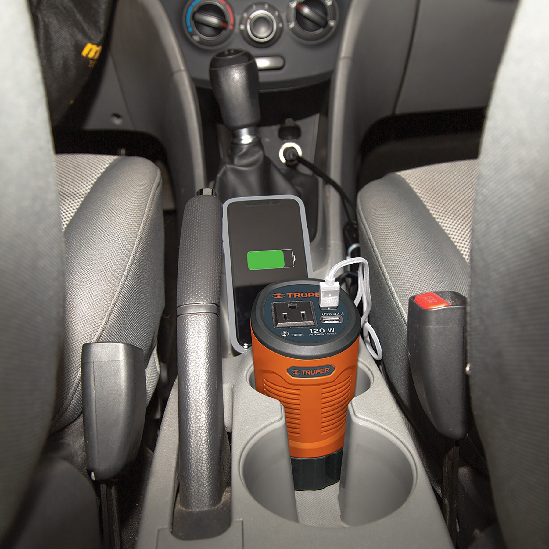 inversor-de-corriente-120-w-tipo-vaso-2-puertos-usb-truper-9c1 Inversor de Voltaje de 120 W tipo vaso, 2 puertos USB TRUPER - Image 5