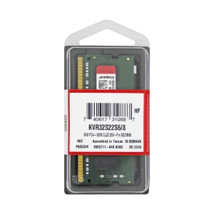 Memoria Ram 8GB SODIMM DDR4 3200MHz - Kingston para portátiles