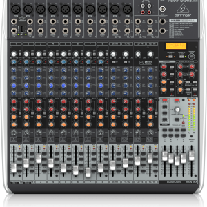 Mezclador Behringer Pasivo 10 Micrófonos efectos Klark Teknik XENYX QX2442USB
