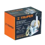 Malacate de manivela 300Kg con cable TRUPER