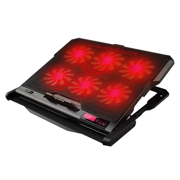 Base Refigerante para Computador portatil  de 6 coolers de J&R    BRJR-002