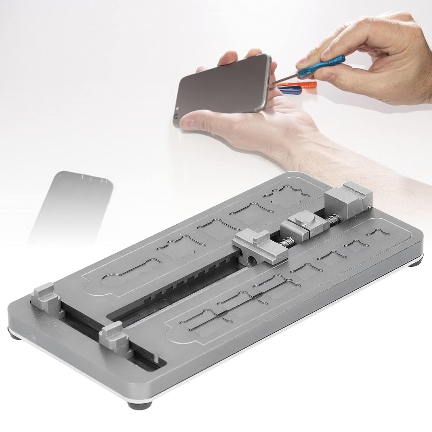 14 SOPORTE UNIVERSAL PARA REPARAR CIRCUITO DE CELULAR PCB 180MM X 90MM - Image 3