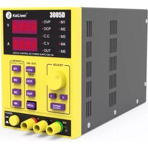 FUENTE DE PODER DC, AJUSTABLE DIGITAL 30VOLTIOS 5AMPERIOS