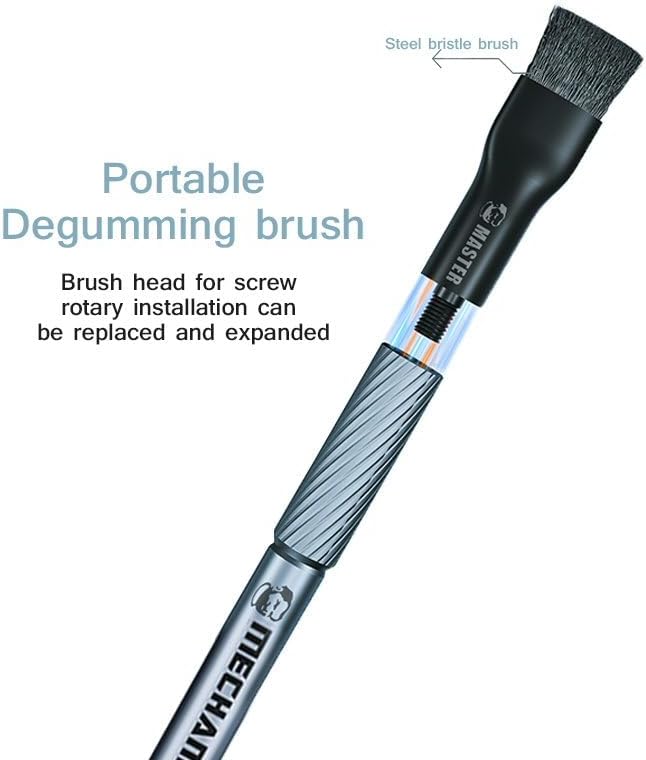 51Uo+CSMy2L._AC_ CEPILLO REMOVEDOR DE PEGANTE CON CELDAS DE ACERO, MECHANIC - Image 3