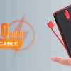 Banco de energía con cable incorporado de 10000 mAh PL1013 - Image 2