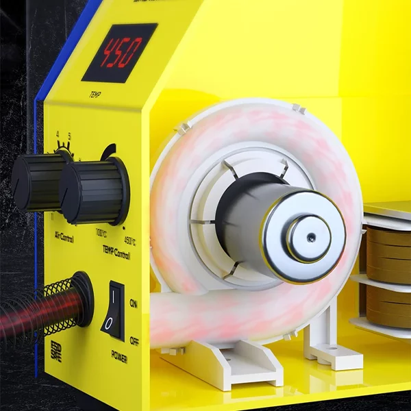 957DWB ESTACIÓN DE DE SOLDAR PARA REPARAR CELULARES MECHANIC 600W - Image 2