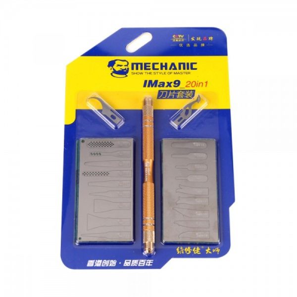 BISTURI CON CUCHILLAS INTERCAMBIABLES PARA REPARAR CELULARES MECHANIC