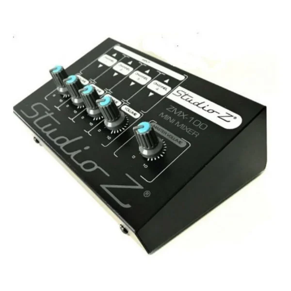 MEZCLADOR PASIVO MINI PARA 4 MICRÓFONOS STUDIO Z      ZMX-100