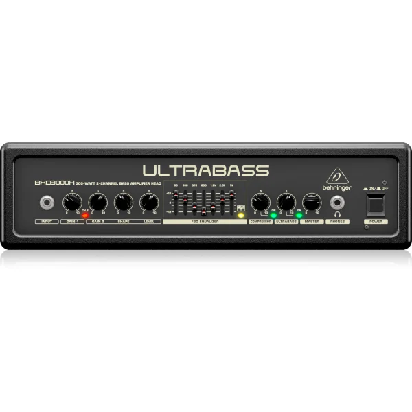 AMPLIFICADOR 300W PARA BAJOS ULTRABASS BXD3000H  BEHRINGER