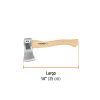 Hacha cazadora 1-14 lb mango hickory 14 Truper - Image 3