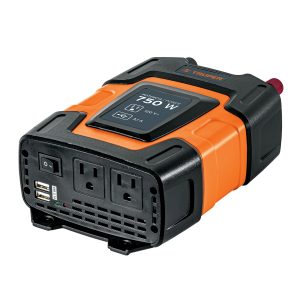 Inversor voltaje 750W 12V a 120V Truper INCO-750