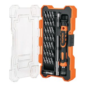 Destornillador joyero con 30 puntas y extension