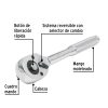 Rachet x3/8 pulg cabeza redonda - Image 4