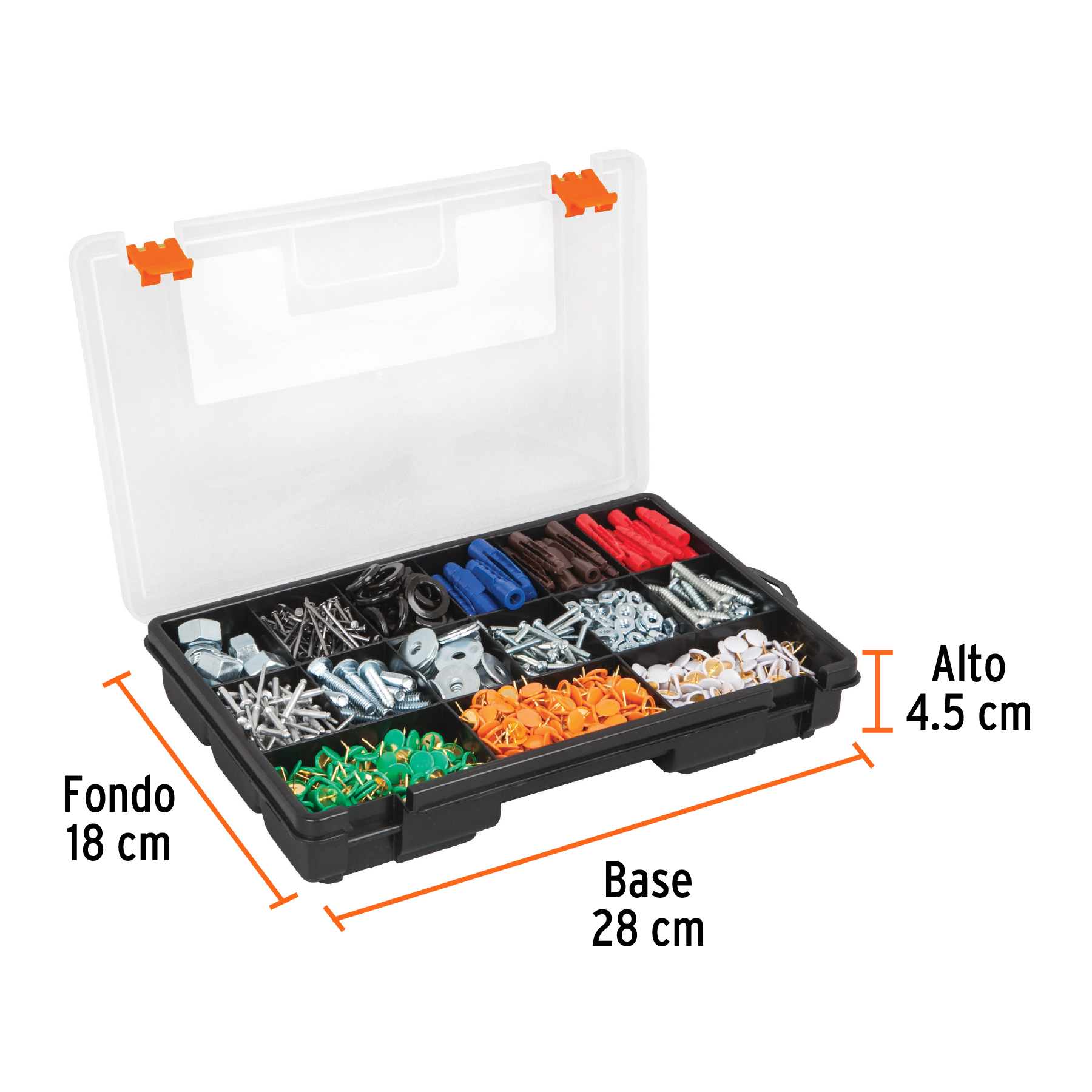 ORG-15+FC2 Organizador 11 c15 compartimientos Truper ORG-15 - Image 3