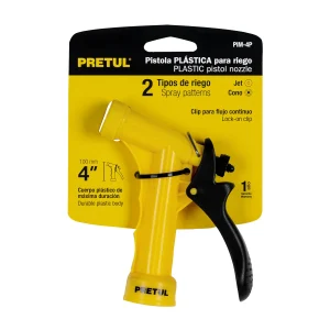 Pistola riego 4pul de 2 funciones plastica Pretul