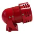 Sirena 110V roja metalica mini